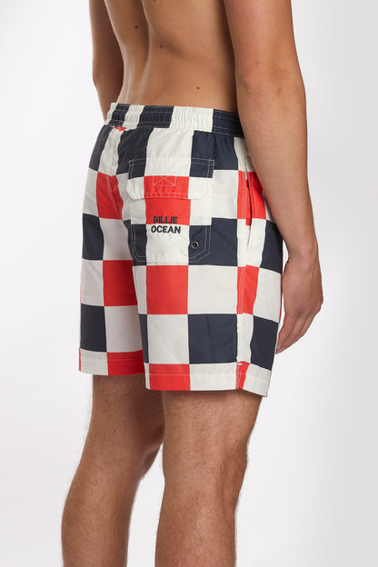 Grid Swim Short