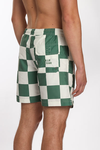 Grid Swim Short