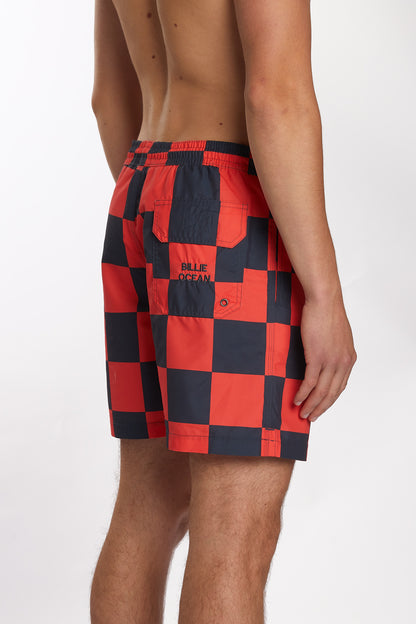 Grid Swim Short